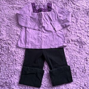 ☘️5 for $25☘️ Girls 2T Purple outfit